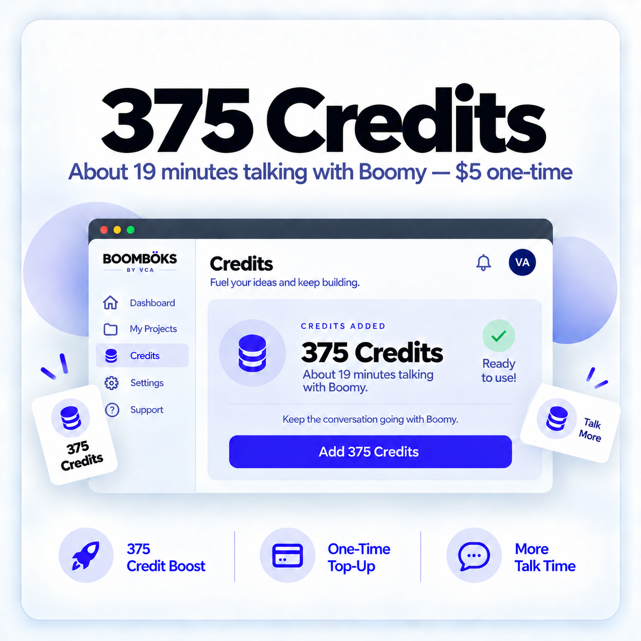 375 Credits